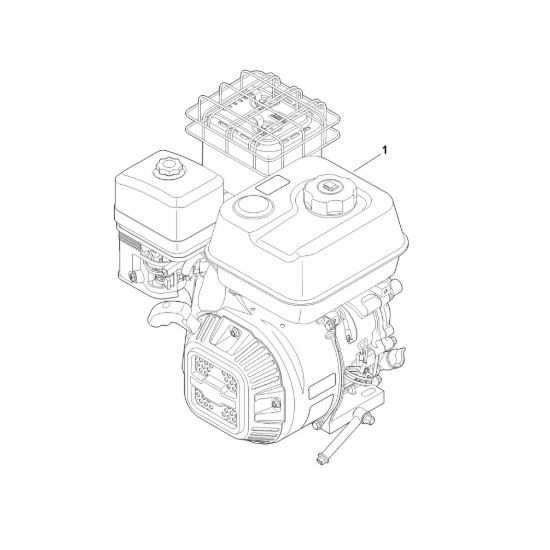 Picture of A - Motore completo EHC 705.0 (EHC705-0001)